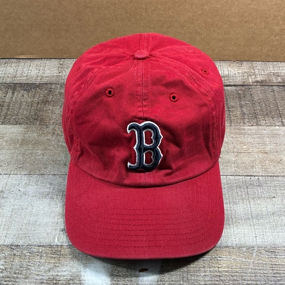 Boston Red Sox 47 Brand Red Fenway Park Collection Strapback Adjustable Cap Hat - Picture 2 of 9